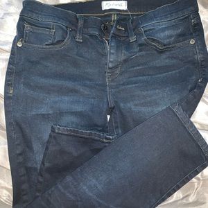 MADEWELL SKINNY SKINNY CROP JEANS